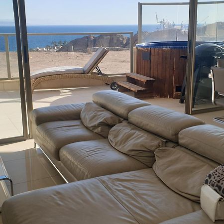 Top-Luxury Exclusive Аpt With Jacuzzi In Front Of The Sea Эйлат Экстерьер фото
