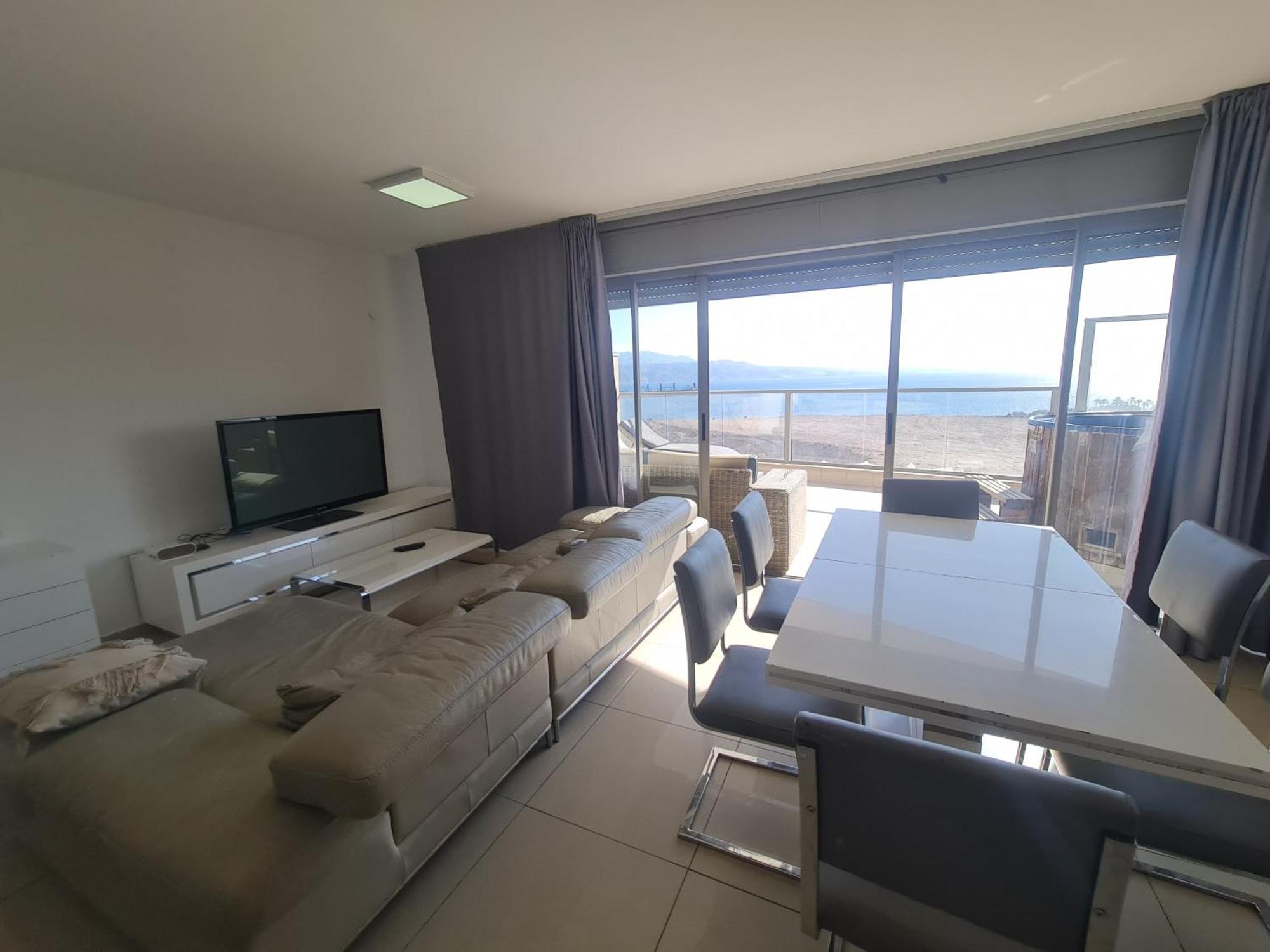 Top-Luxury Exclusive Аpt With Jacuzzi In Front Of The Sea Эйлат Экстерьер фото